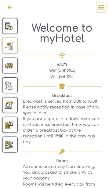 Hotel Mobile Application